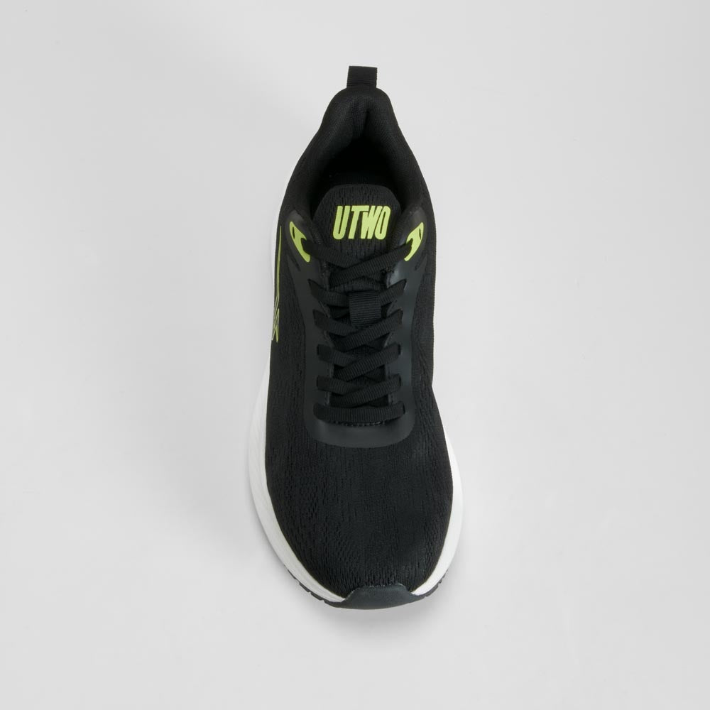 Zapatilla deportiva walking negra UTWO