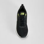 Zapatilla deportiva walking negra UTWO