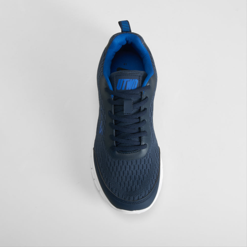 Deportiva walking cordón azul marino UTWO