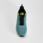 Zapatilla deportiva walking azul UTWO