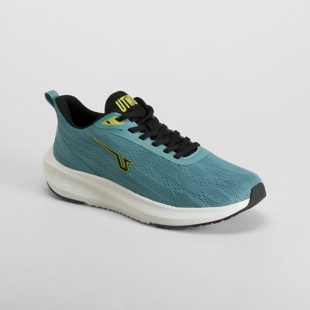 Zapatilla deportiva walking azul UTWO