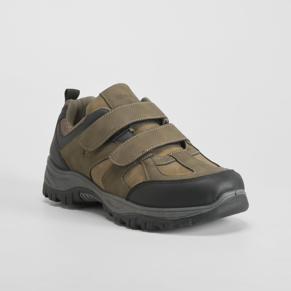 Deportiva trekking cierre velcro verde UDOK