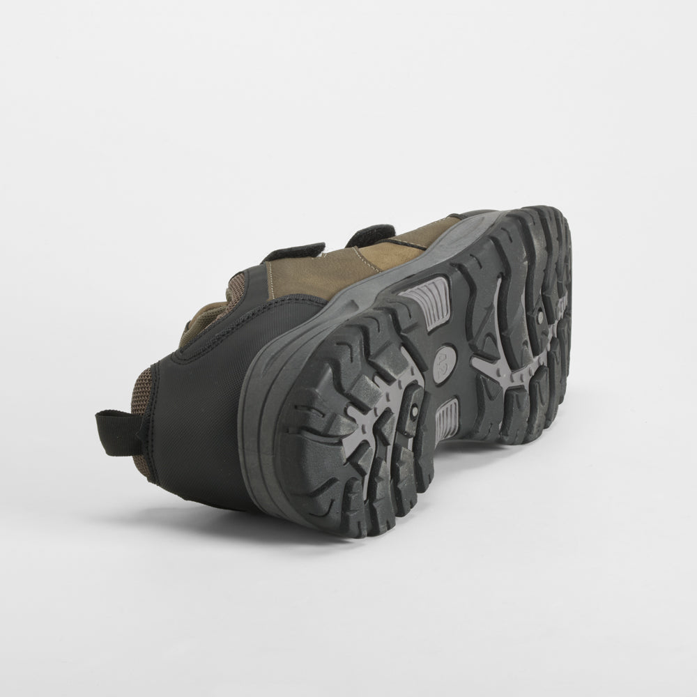 Deportiva trekking cierre velcro verde UDOK