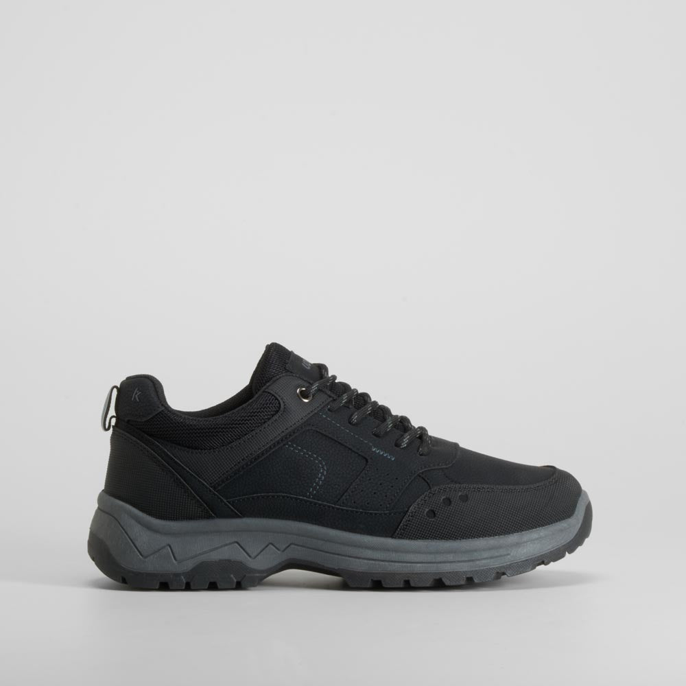 Deportivo trekking nobuck negra UDOK