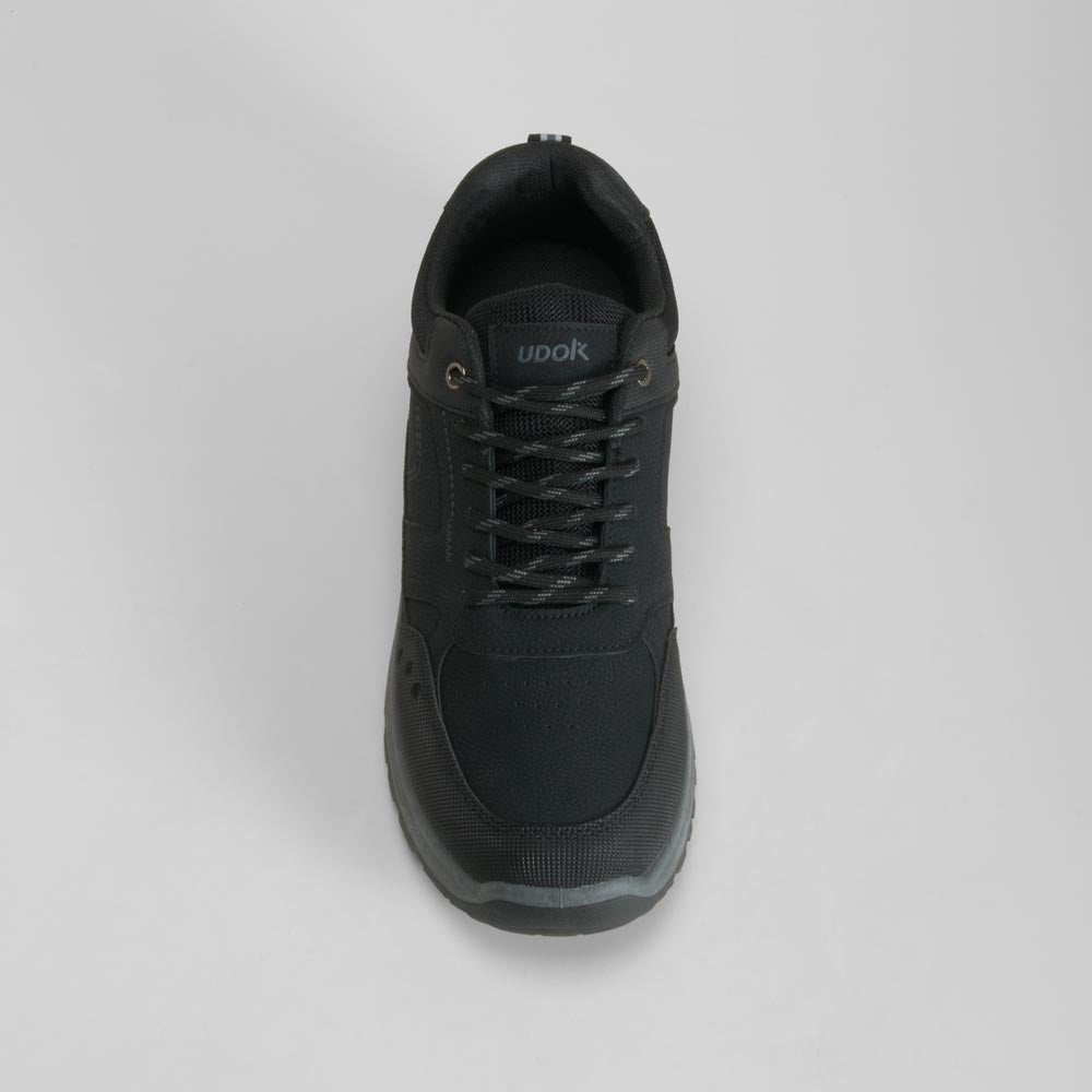Deportivo trekking nobuck negra UDOK