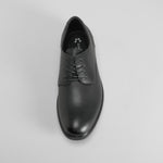 Zapato vestir de piel cordones negro COMFEET