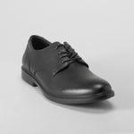 Zapato vestir de piel cordones negro COMFEET