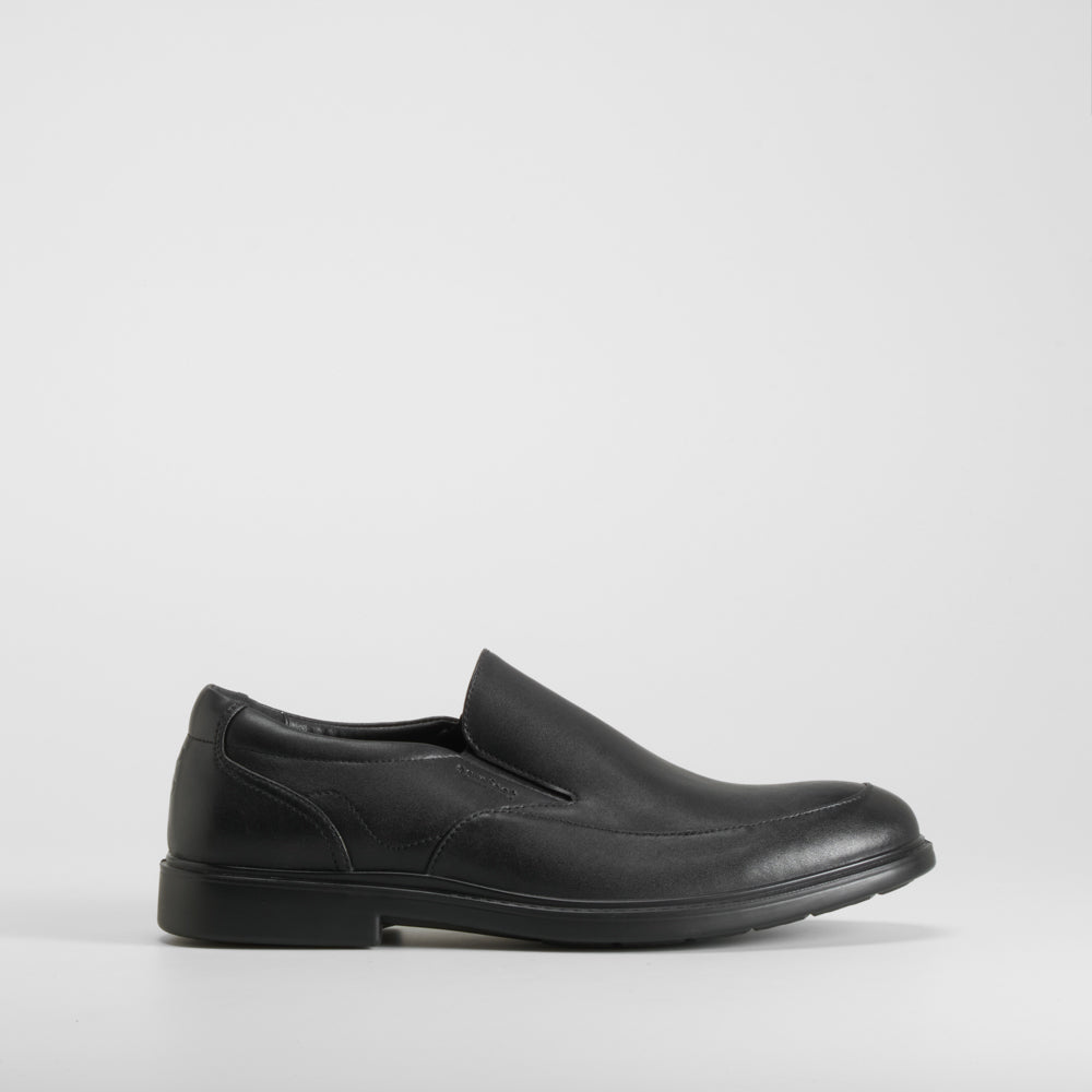 Zapato negro clásico piel COMFEET