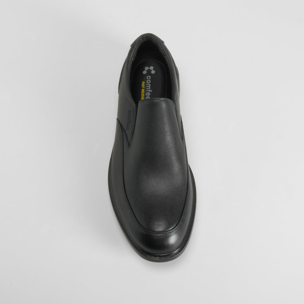 Zapato negro clásico piel COMFEET