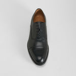 Zapato negro elegante piel FOSCO