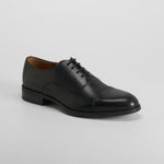 Zapato negro elegante piel FOSCO