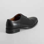 Zapato negro elegante piel FOSCO
