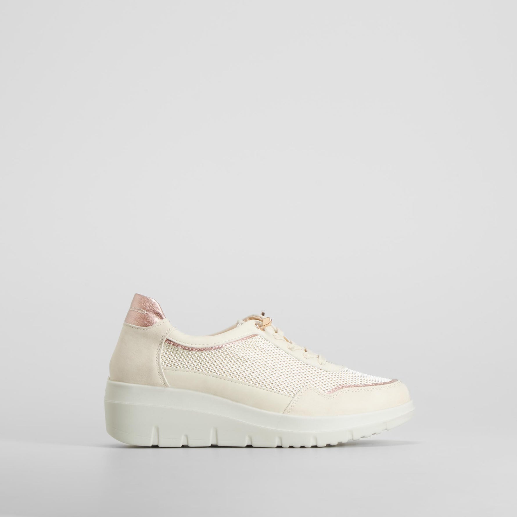 Sneaker cuña confort blanca MYSOFT