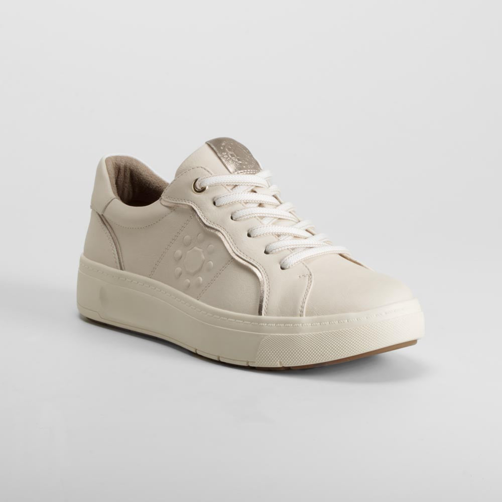 Zapatilla con cordones beige RELIFE
