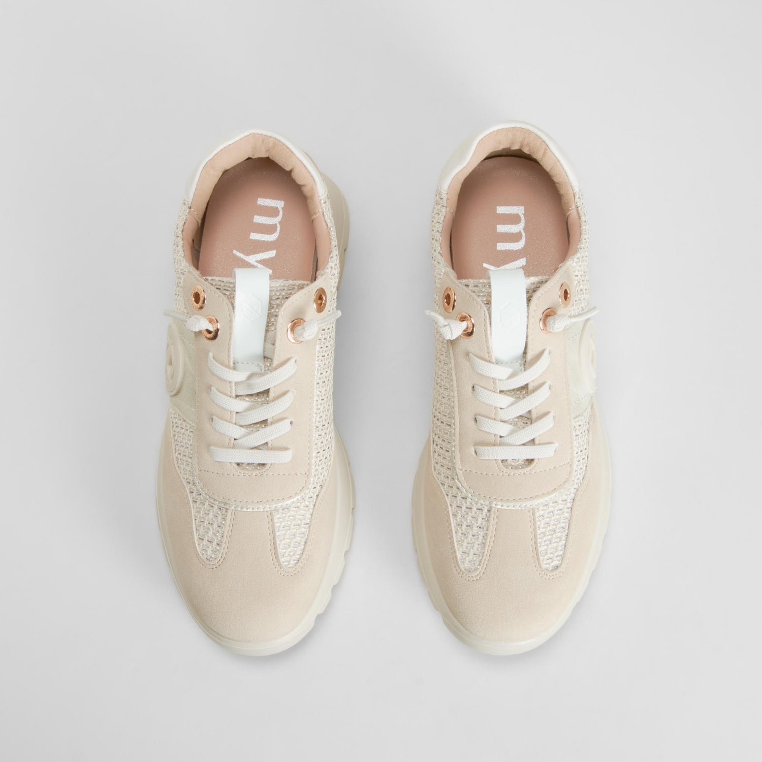 Sneaker confort plata MYSOFT
