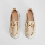 Mocasín confort plata MYSOFT