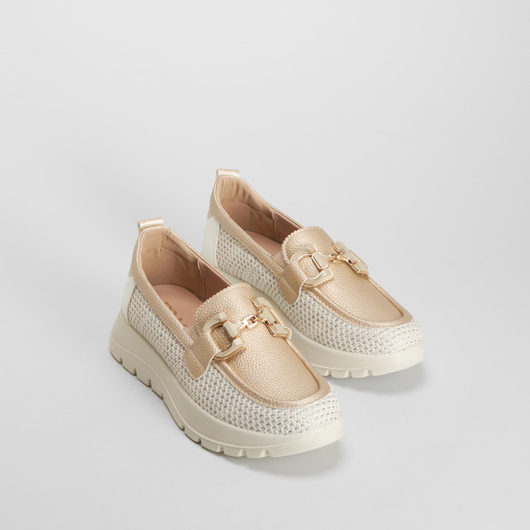 Mocasín confort plata MYSOFT