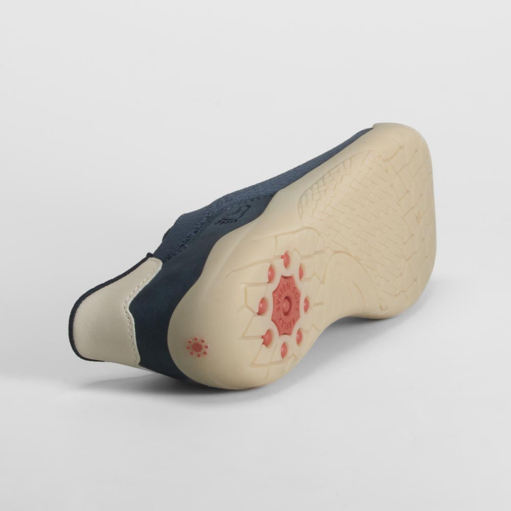 Zapatilla barefoot azul RELIFE