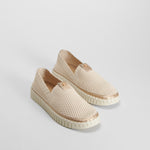 Zapato slip on tejido plata MYSOFT