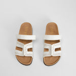 Sandalia bio tachas blanca MYSOFT