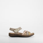 Sandalia piel multicolor WALK AND FLY