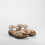 Sandalia piel multicolor WALK AND FLY