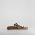 Sandalia esclava piel multicolor WALK AND FLY
