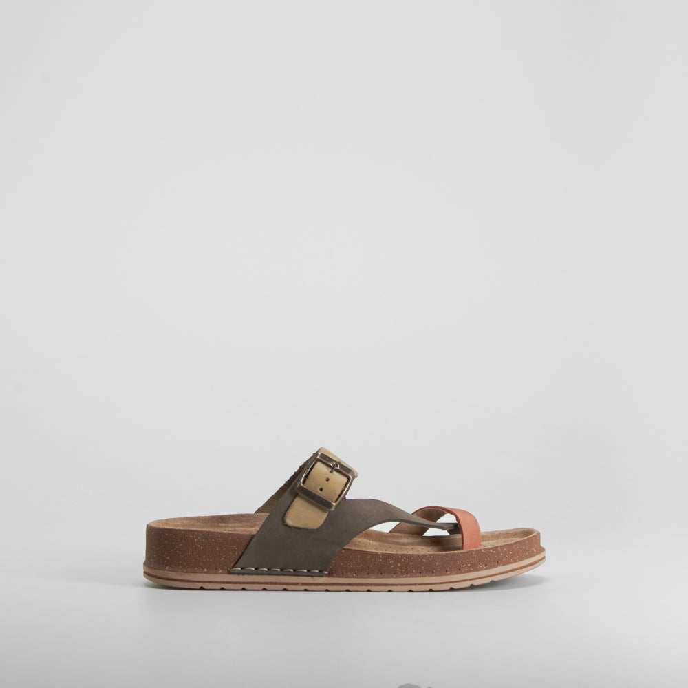 Sandalia esclava piel multicolor WALK AND FLY