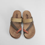Sandalia esclava piel multicolor WALK AND FLY