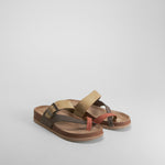 Sandalia esclava piel multicolor WALK AND FLY
