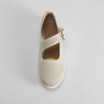 Zapato merceditas confort hebilla beige COMFEET