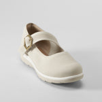 Zapato merceditas confort hebilla beige COMFEET