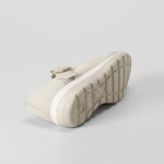 Zapato merceditas confort hebilla beige COMFEET