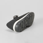 Zapato merceditas confort hebilla negra COMFEET