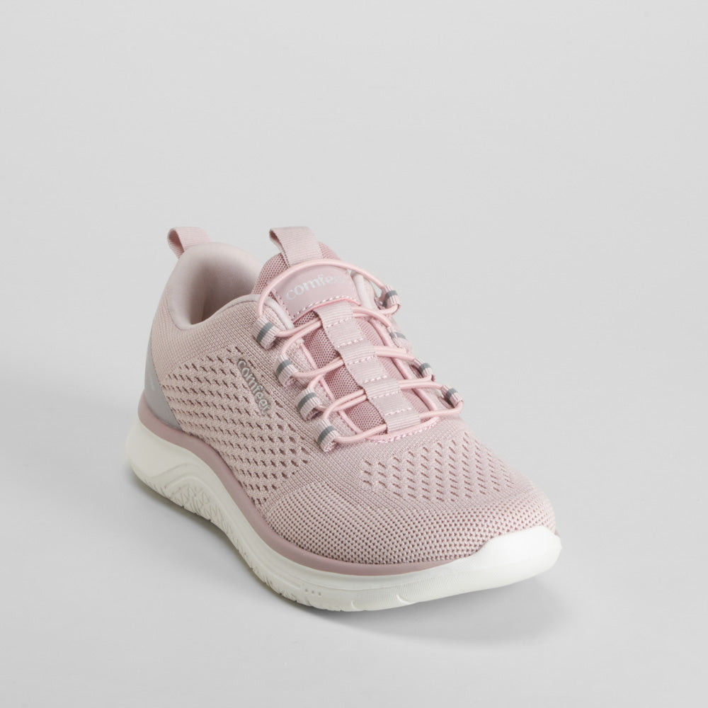 Zapatilla deportiva walking rosa COMFEET