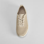 Sneaker confort perfos beige COMFEET