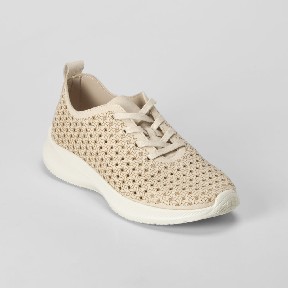 Sneaker confort perfos beige COMFEET