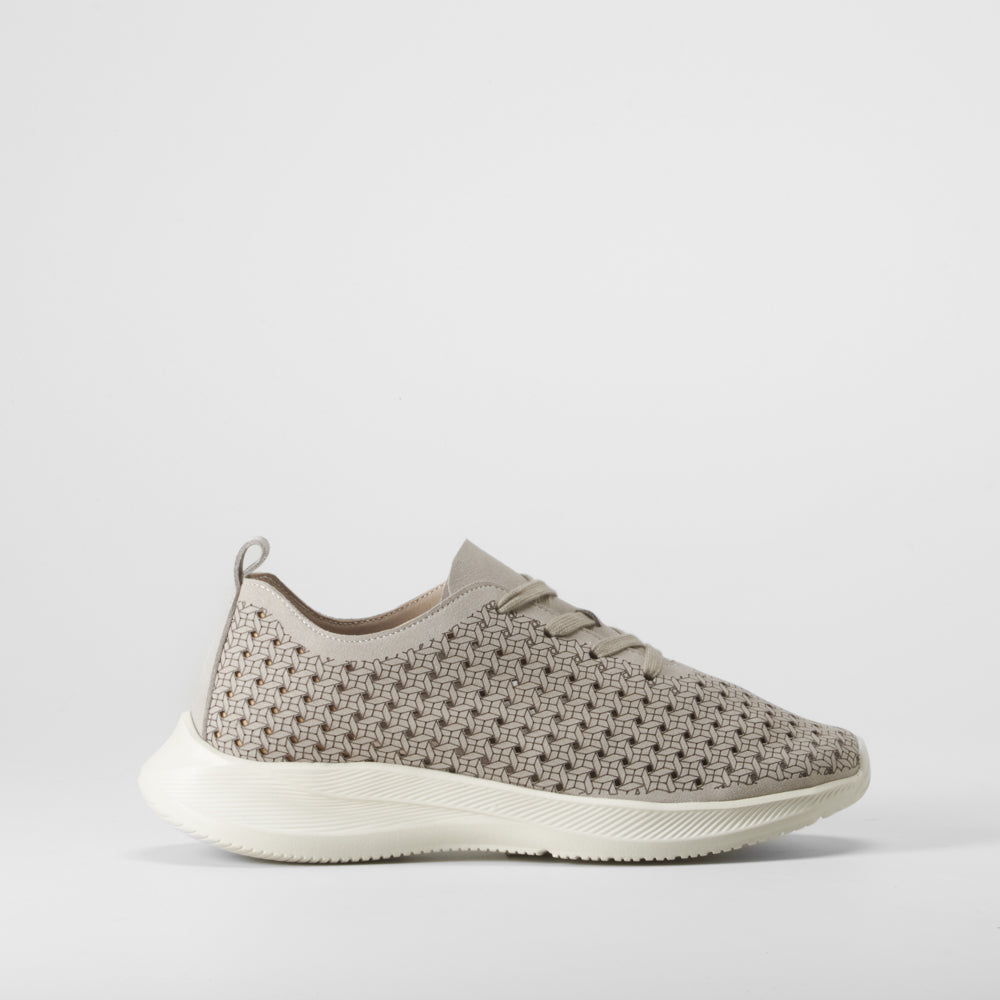 Sneaker confort perfos gris COMFEET