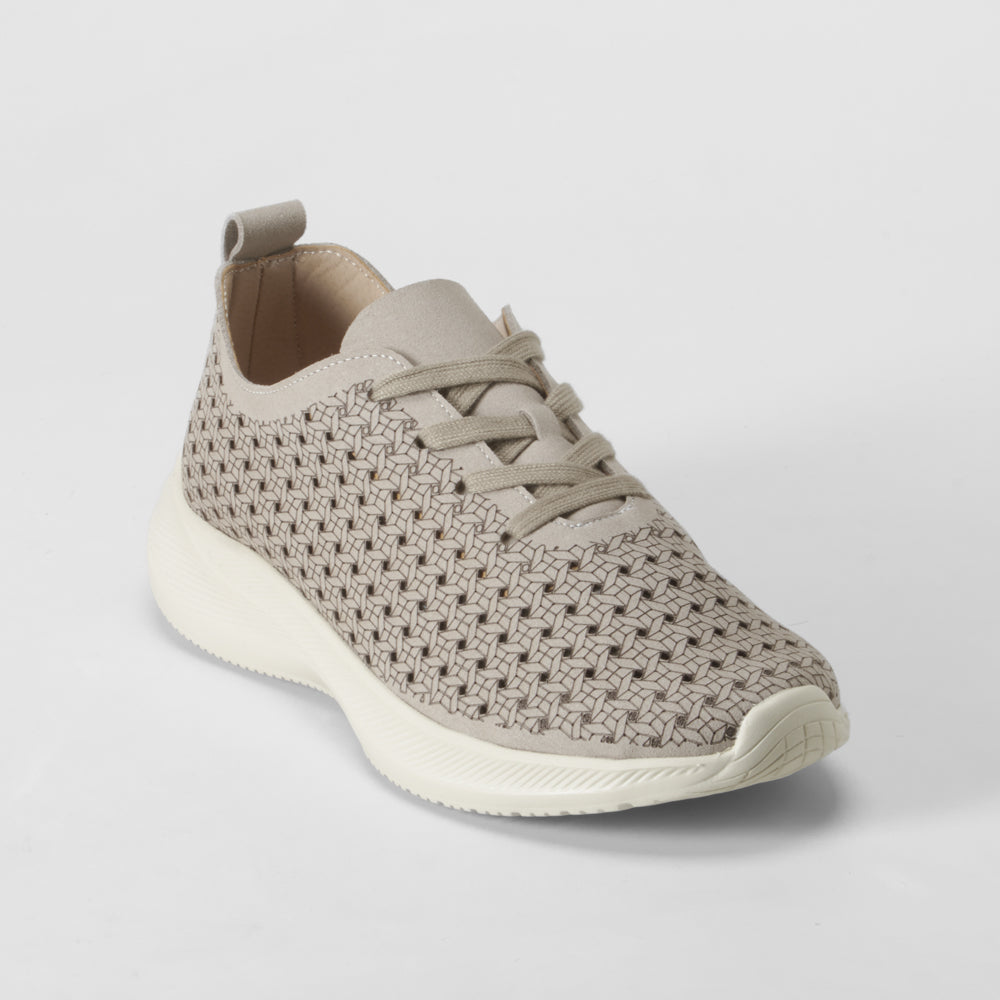 Sneaker confort perfos gris COMFEET