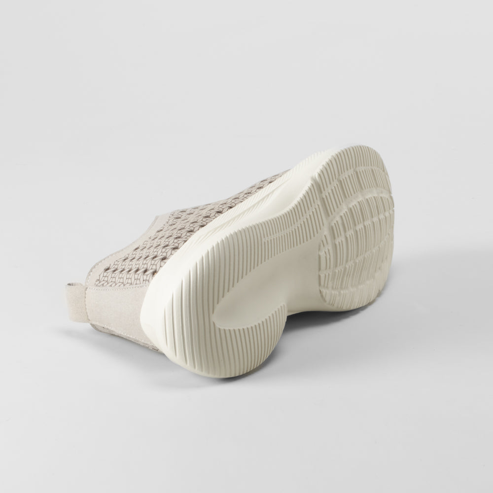 Sneaker confort perfos gris COMFEET