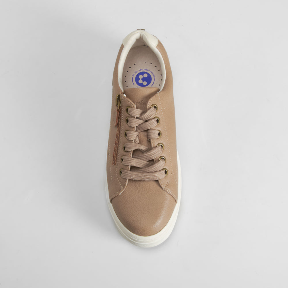 Sneaker Shock Absorber camel COMFEET