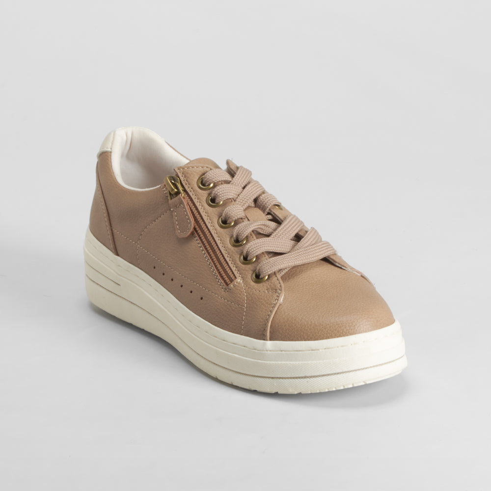 Sneaker Shock Absorber camel COMFEET