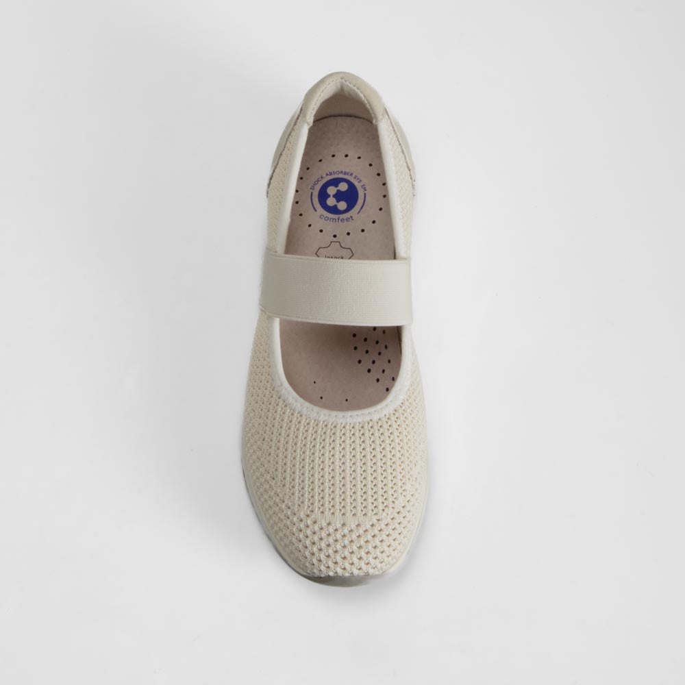 Merceditas Shock Absorber blanco COMFEET
