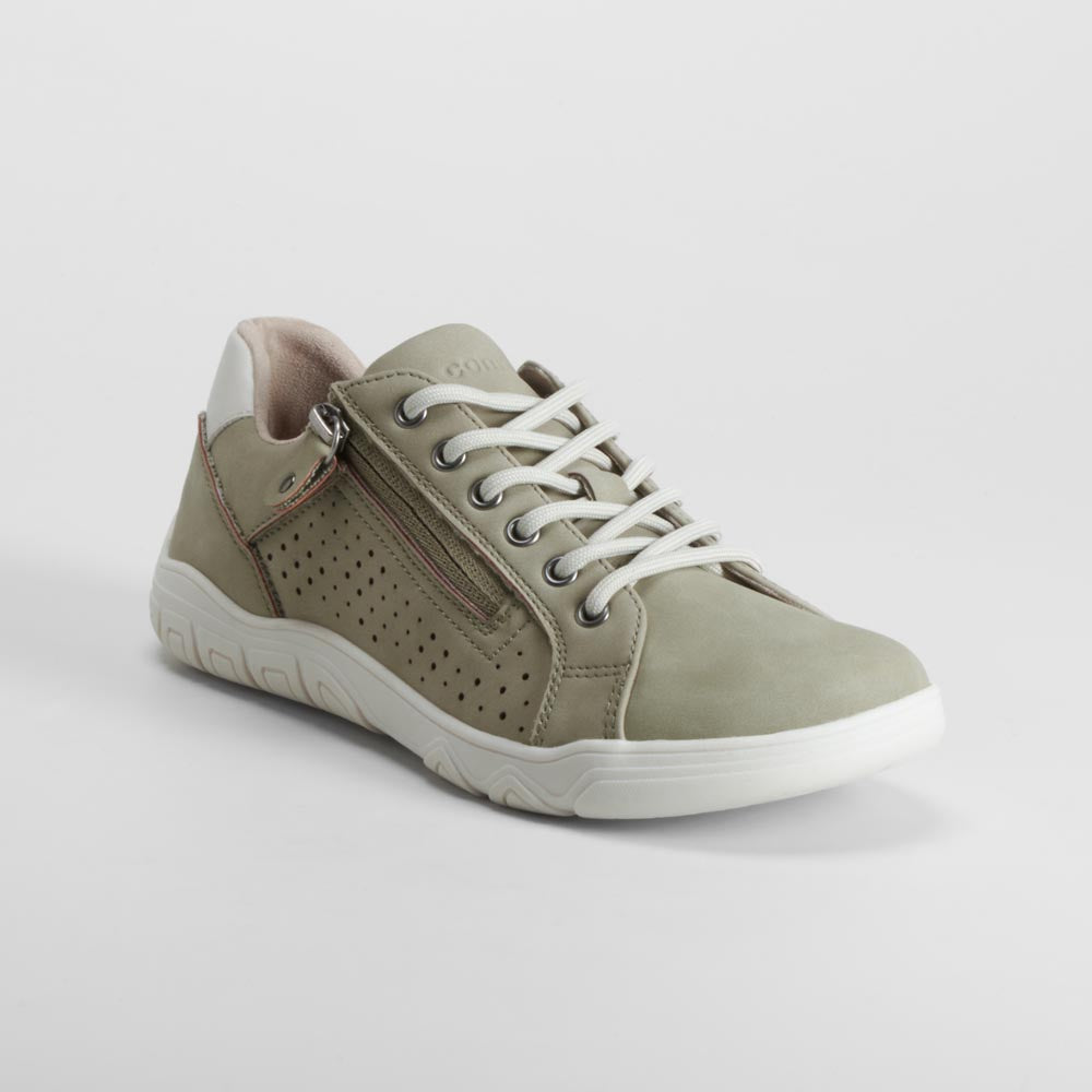 Zapatilla barefoot verde COMFEET