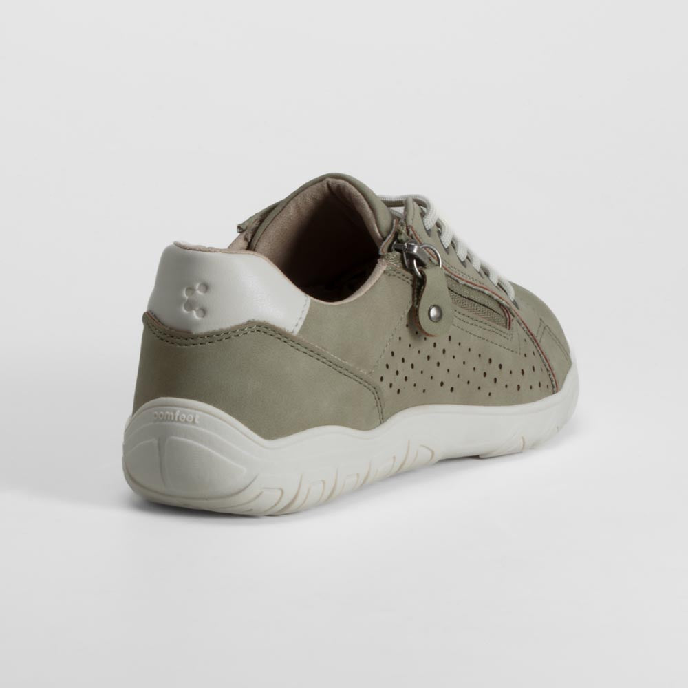 Zapatilla barefoot verde COMFEET