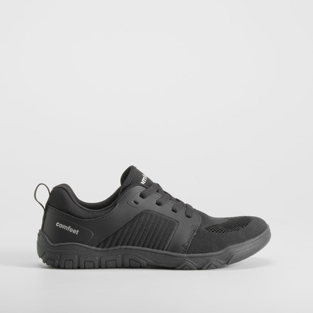 Zapatilla deportiva barefoot negra COMFEET