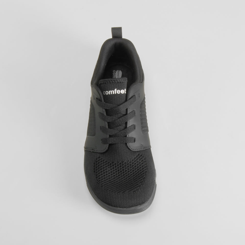 Zapatilla deportiva barefoot negra COMFEET