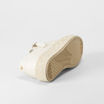 Zapatilla lona yute casual beige COMFEET