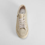 Zapatilla lona yute casual oro COMFEET
