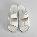 Sandalia bio doble hebilla piel beige COMFEET